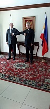 О протокольной встрече роспосла с Апостольским Нунцием Ч.Брауном О протокольной встрече роспосла с Апостольским Нунцием Ч.Брауном