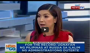 Interview to GMA, March 2018 Interview to GMA, March 2018